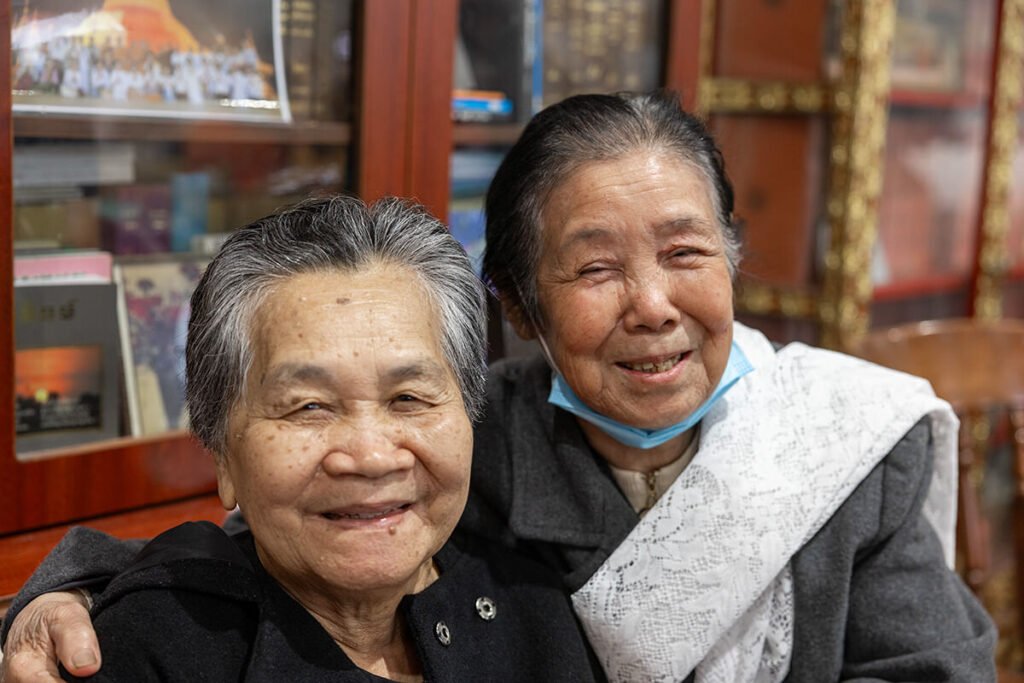 Khmer community elders at Wat Buddharangsi Melbourne