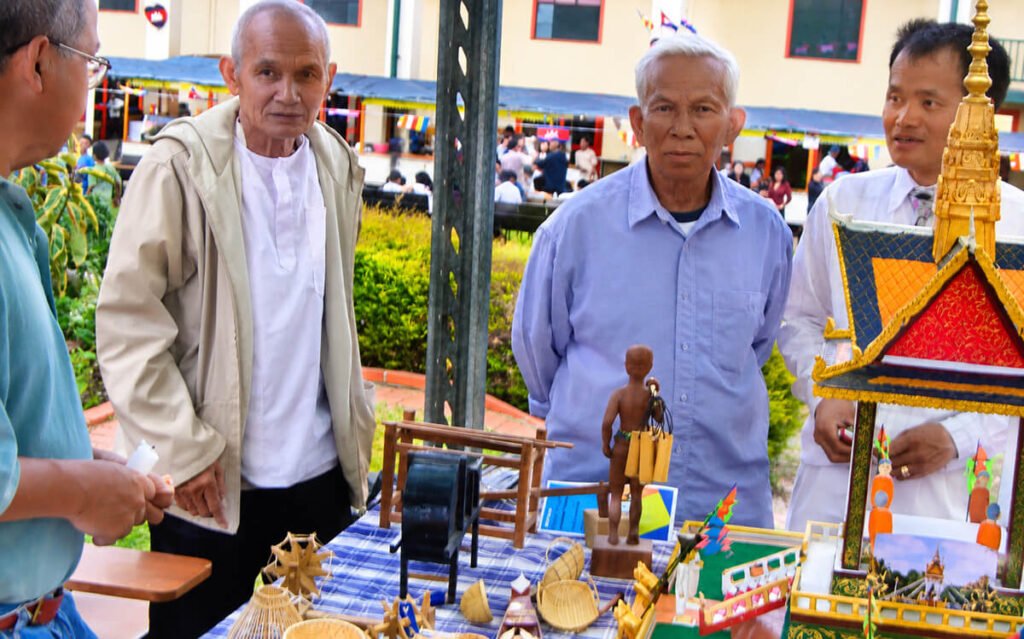 Traditional Crafts at a Temple Fair