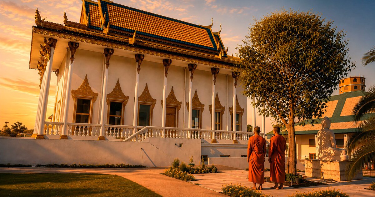 Wat Buddharangsi Melbourne Buddhist temple with monks – Cambodian faith, heritage and community